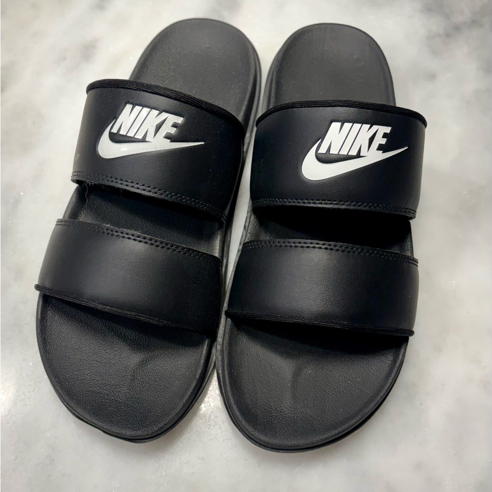 Nike Black Duo Slides